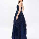 BRYLEE GLITTER BALL GOWN B75D87L