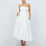 ALAYAH STRAPLESS MIDI B75D92L