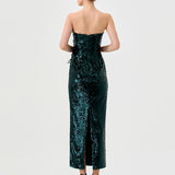 EDITH SCOOP STRAPLESS MIDAXI B76D14L