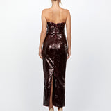 EDITH SCOOP STRAPLESS MIDAXI B76D14L