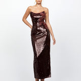 EDITH SCOOP STRAPLESS MIDAXI B76D14L