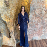 OPRAH CAPE GOWN B77D28L