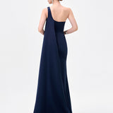 DAVINA ONE SHOULDER GOWN B78D24L