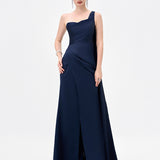 DAVINA ONE SHOULDER GOWN B78D24L