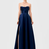 AMEIRA STRAPLESS COWL GOWN B81D20L