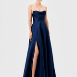 AMEIRA STRAPLESS COWL GOWN B81D20L