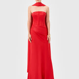 IYLA STRAPLESS CORSET GOWN B81D22L