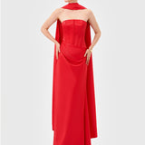 IYLA STRAPLESS CORSET GOWN B81D22L
