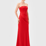 IYLA STRAPLESS CORSET GOWN B81D22L