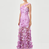 SHAYAN ONE SHOULDER MIDAXI B81D39L