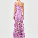 SHAYAN ONE SHOULDER MIDAXI B81D39L