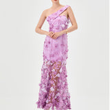 SHAYAN ONE SHOULDER MIDAXI B81D39L