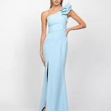 SUE FRILL SHOULDER GOWN BB33D31LB