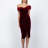 TILLY VELVET MIDI BL55D03S