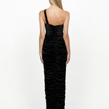 ANDIE ASYMMETRIC RUCHED MAXI BL59D15L