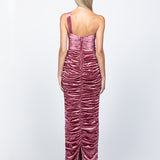 ANDIE ASYMMETRIC RUCHED MAXI BL59D15L