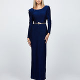YVETTE REVERSIBLE MAXI DRESS BL63D17L