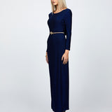 YVETTE REVERSIBLE MAXI DRESS BL63D17L
