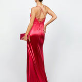 SKYLAR V NECK STRAPPY BACK MAXI BL66D13L