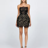 CARDY STRAPLESS OFF BODY MINI SAMPLE BL68D43S