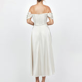 JOSIE OFF SHOULDER A LINE MIDAXI BL70D08S