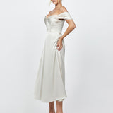 JOSIE OFF SHOULDER A LINE MIDAXI BL70D08S