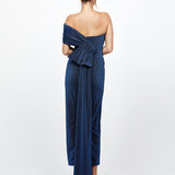 ISA DRAPED MIDAXI WITH BACK SASH BL73D12L