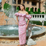 WILLA FRILL COLUMN MAXI BL73D19L