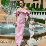 WILLA FRILL COLUMN MAXI BL73D19L