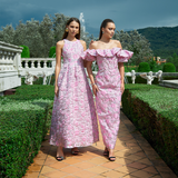 WILLA FRILL COLUMN MAXI BL73D19L