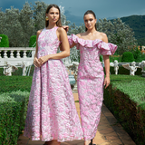 WILLA FRILL COLUMN MAXI BL73D19L