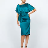 MARGRET OFF SHOULDER MIDI BL74D11S
