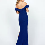 RUTH OFF SHOULDER MAXI BL74D19L