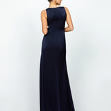ADELYNN COWL NECK MAXI BL74D65L