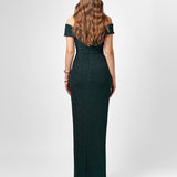 ZIMI OFF SHOULDER MAXI BL75D02L