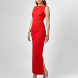 LIVIA HIGH NECK MIDAXI BL75D21L