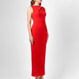LIVIA HIGH NECK MIDAXI BL75D21L