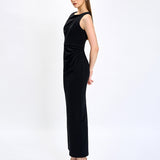 LIVIA HIGH NECK MIDAXI BL75D21L