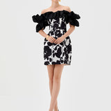 CHARLI OFF SHOULDER MINI BL81D02S