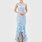FREYJA CAP SLEEVE HI LO MIDI BL81D25HL