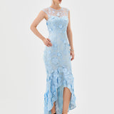 FREYJA CAP SLEEVE HI LO MIDI BL81D25HL