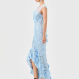 FREYJA CAP SLEEVE HI LO MIDI BL81D25HL