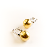ISABELLA CHUNKY BALL AND CHAIN DROP EARRINGS