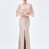 OPRAH CAPE GOWN B77D28L