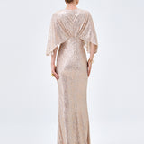 OPRAH CAPE GOWN B77D28L