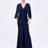 OPRAH CAPE GOWN B77D28L