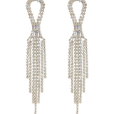SILVER SHIMMER SWING EARRINGS J74E20