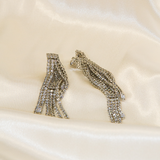 SILVER RAINDRIP EARRINGS J74E12