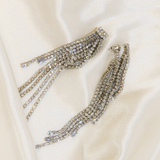 SILVER RAINDRIP EARRINGS J74E12