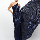 ALYCEN ASYMMETRIC GOWN B77D70L
